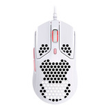 Mouse Gamer Pulsefire Haste Rgb Hyperx Blanco/rosa