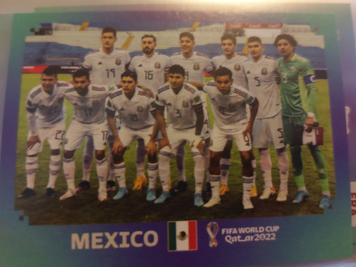 Lamina Album Mundial Qatar 2022 / Mexico