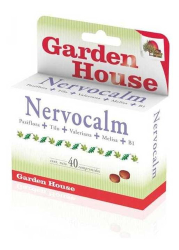 Garden House Nervocalm X 40 Comprimidos