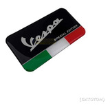 Emblema Vespa Adesivo Special Ed 3d Itália Piaggio Gts Gtv