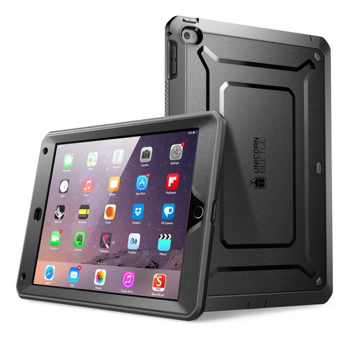 Funda iPad Air 2 Supcase Resistente Agua Doble Capa Negro