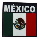 Parche Pvc Militar Tactico Bandera México Mexicana Airsoft