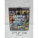 Jogo Gta 5 Grand Theft Auto V C/ Mapa Ps3 Físico R$89,90