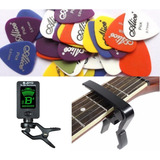 Kit Afinador, Capo Traste, Puas Joyo P Guitarra Envío Gratis