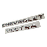 Insignia Emblema Chevrolet Vectra 03/07 Baul Letra X Letra