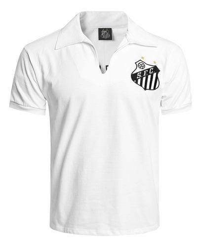 Camisa Santos Retrô Pelé 1962 Licenciada