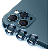 Protector Camara Aros Metálicos Compatibles Para iPhone