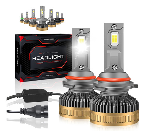 Kit De Faros Led H4 H7 H11 H13 9005 9006 9007 Alta Baja 180w