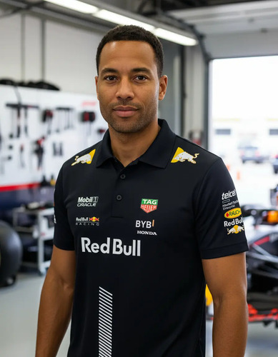 Playera Tipo Polo Formula Escuderia Red Bull 2024-2025 Checo | Meses sin interés