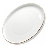 Plato Postre 20 Cm De Porcelana Sakura Premium Original