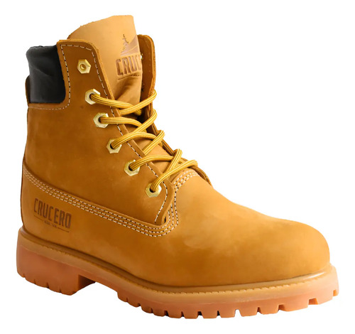 Bota Minero Casual Agricola Trabajo Crucero Trial Miel