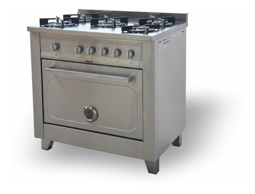 Cocina Llanos Chef 90 Cm Acero Cc34070