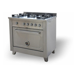 Cocina Llanos Chef 90 Cm Acero Cc34070