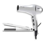 Secador 1800w + Planchita De Pelo Combo Pro Atma Ck4015p