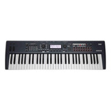 Korg Kross 2 61 Teclas Sintetizador Workstation Azul Plata