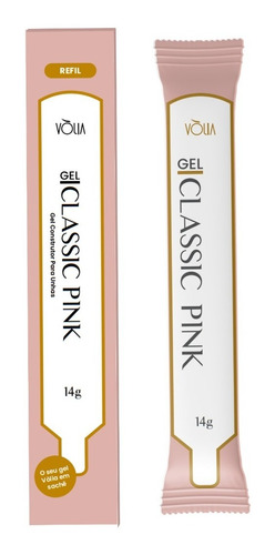 Gel Sache Classic Pink Volia 14 Gramas