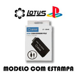 Conversor Adaptador De Vídeo Ps2 Playstation 2 P/ Hdmi Lotus