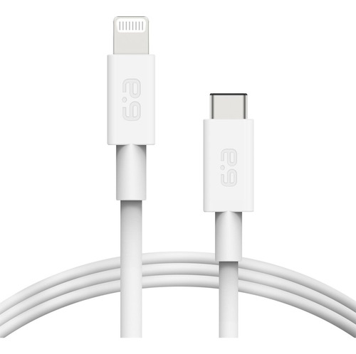 Cable Pure Gear Usb-c A Lightning Para iPhone/iPad/iPod (1m) Color Blanco