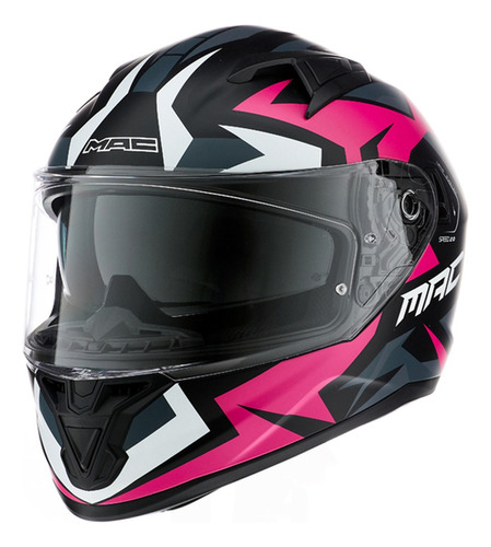 Casco Integral Moto Mac Speed 2.0 Doble Visor Marelli