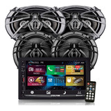 Kit Autoestereo Pantalla 7 Xzr328+ Bocinas 6.5 + Bocinas 6x9