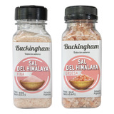 Sal Rosa Del Himalaya Buckingham Pack X 2 Fina Y Gruesa