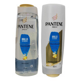 Pack De Shampoo + Acond Pantene Pro-v Brillo Extremo 400ml