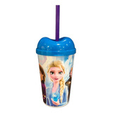 Vaso Pitillo Frozen Botilito Sorpresa Piñata  X12 Und 