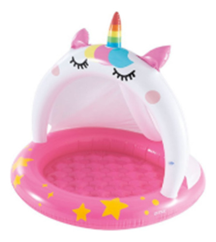 Unicornio Inflable Intex Para Bebes/niños Exterior Calidad