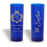 Kit 150 Copos Long Drink 350ml Personalizados Acrílico Circo