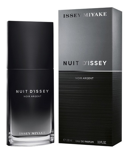 Perfume Issey Miyake Nuit D'issey Noir Argent X 100ml Orig. Volumen De La Unidad 100 Ml