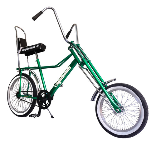 Bicicleta Clasica Vagabundo Retro Mybikemx Verde Vintage
