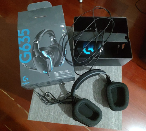 Headset Gamer Logitech G635 Rgb 7.1 Surround P2 Usb O G635 É