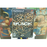 Black Juego Playstation 2 No Call Of Duty O Medal Of Honor