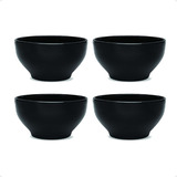 Set X4 Bowls Ceramica Biona 600ml Sopa Cereales Tazón Color