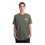 Remera Rusty Competition Tee Verde Oliva Hombre