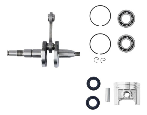 Kit Pistón Cigüeñal Y Sellos Para Ms170 Stihl Motosierra