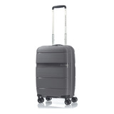 Mala American Tourister Linex Titanium Pequena Cor Cinza-escuro Lisa