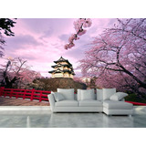 Papel De Parede Painel Fotográfico Jardim Japones 4k N 004