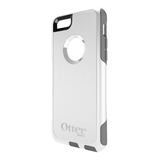 . Funda Otterbox Commuter Para iPhone 6 Plus Blanco Gris