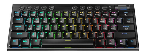 Teclado Gamer Mecanico 60% Wireless Redragon Horus Mini Pro