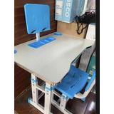 Mesa Y Silla Infantil Armable Pizarra 