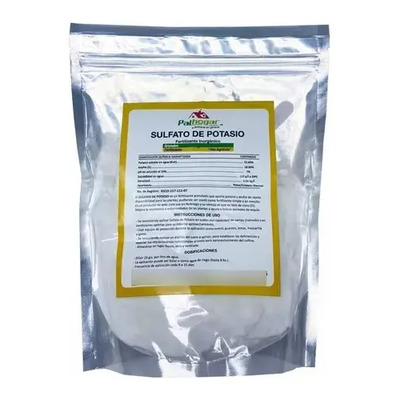 Sulfato De Potasio 1 Kg Hidroponia