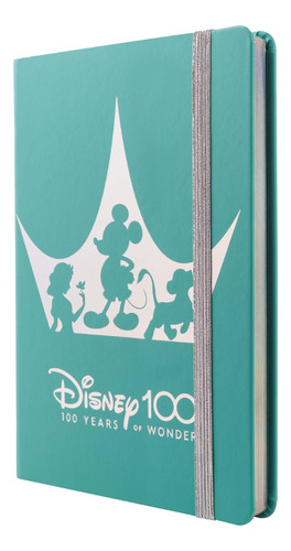 Cuaderno Mooving Disney 100 Años Notes A5 Tapa Dura Color Disney 100 Años
