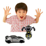 Carro Transformers Gris Choque Juguetes Niños Jugueteria 