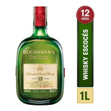 Whisky Buchanans 12 Año 1 Litro - mL a $220