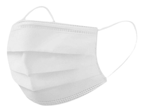 Mascarilla Infantil Blanca Children Face Mask White(50u)