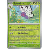 Butterfree Reverse Holo 151 Pokemon Tcg+10 Cartas