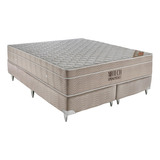 Cama Box E Colchão Airtech Springpocket (158x188) - Ortobom