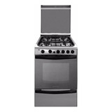 Cocina Ariston Cg54sg1h A Gas/eléctrica 4 Hornallas  Acero Inoxidable Puerta Con Visor 90l