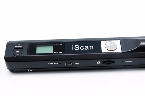 Scanner Portátil 900dpi Colorido Sem Fio A4 Alta Resolução